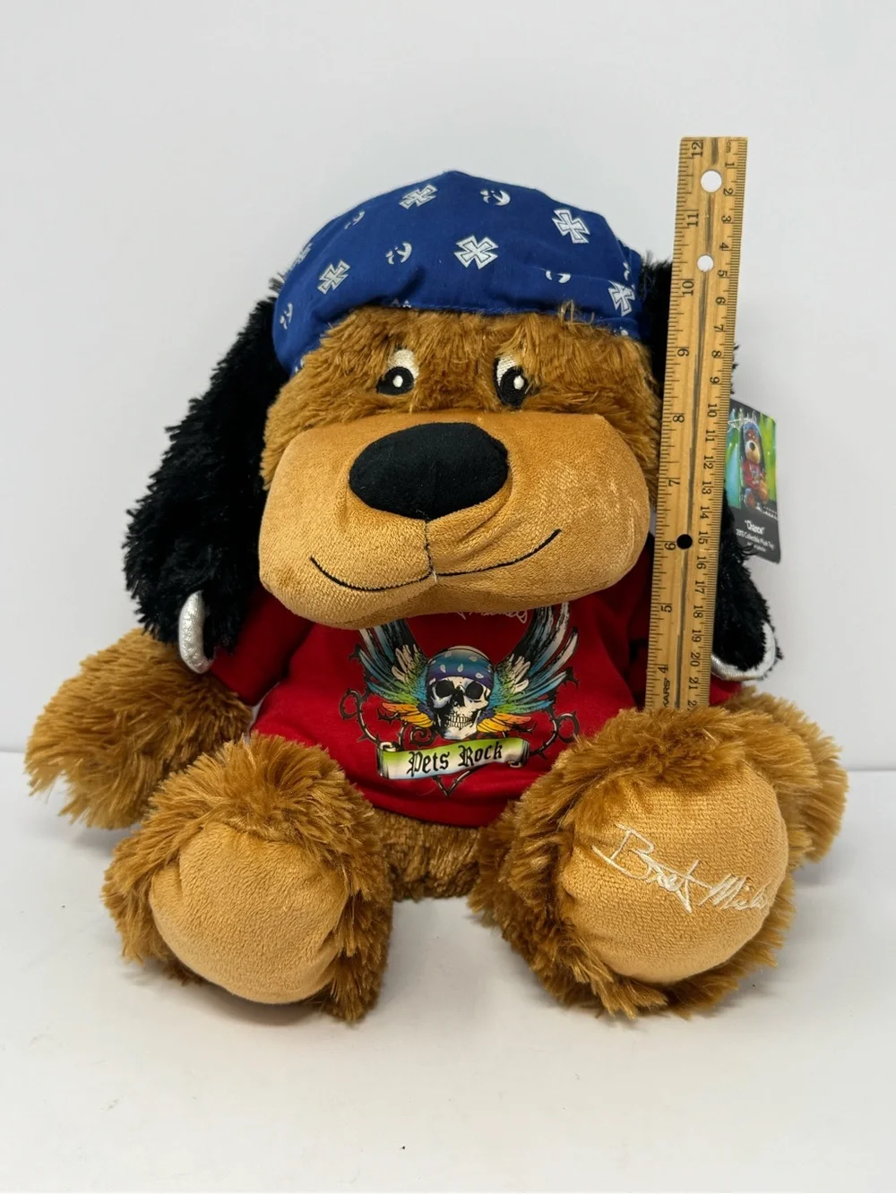 2013 Bret Michaels Petsmart Collectible “Chance” Squeaky Plush Toy w/ Tag